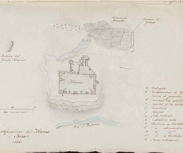 San Antonio de Béxar en el viaje de Jean Louis Berlandier, 1828