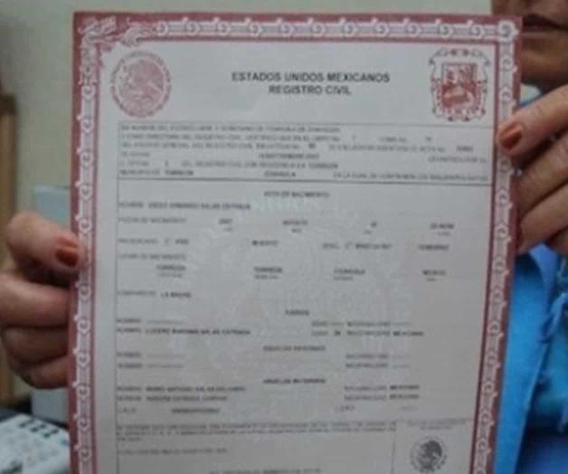 Mexicanos podrán consultar e imprimir su acta de nacimiento en línea