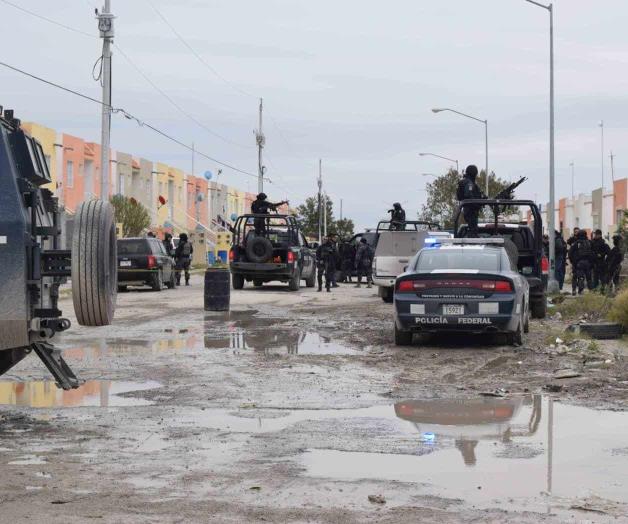 Balacera en Las Flores: tres pistoleros muertos