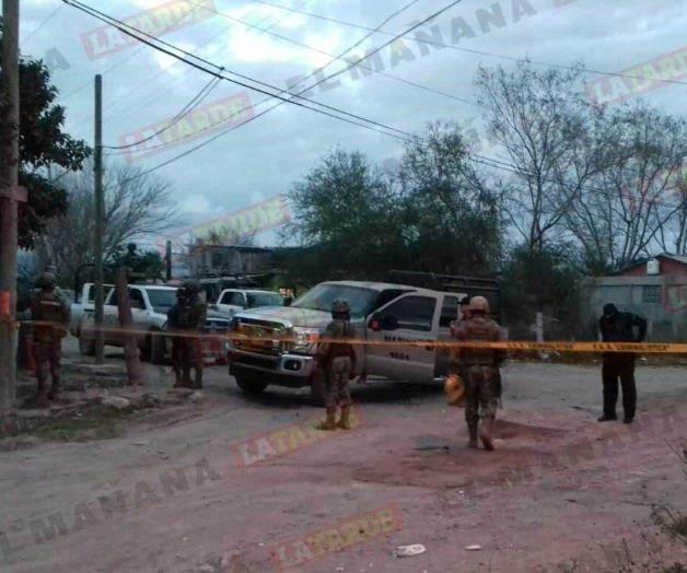 Reportan abatidos en la colonia Las Palmas