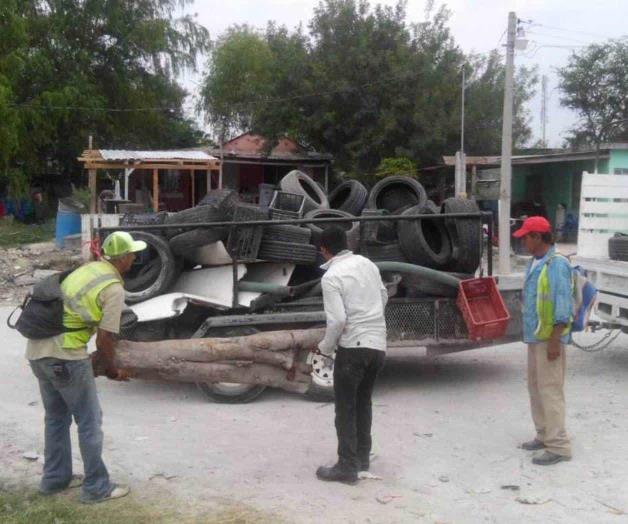 Recopilan 6 mil 700 neumáticos