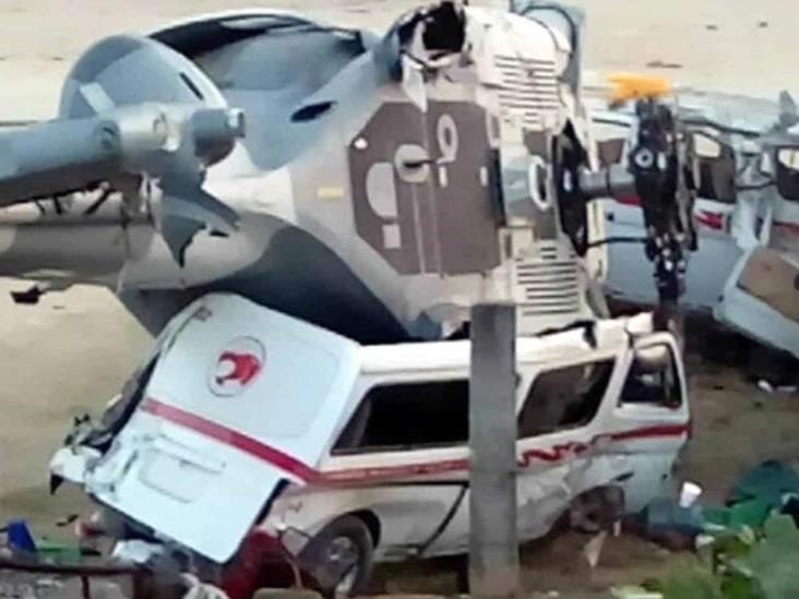 Dan de alta a heridos por caída de helicóptero Dan de alta a heridos por caída de helicóptero