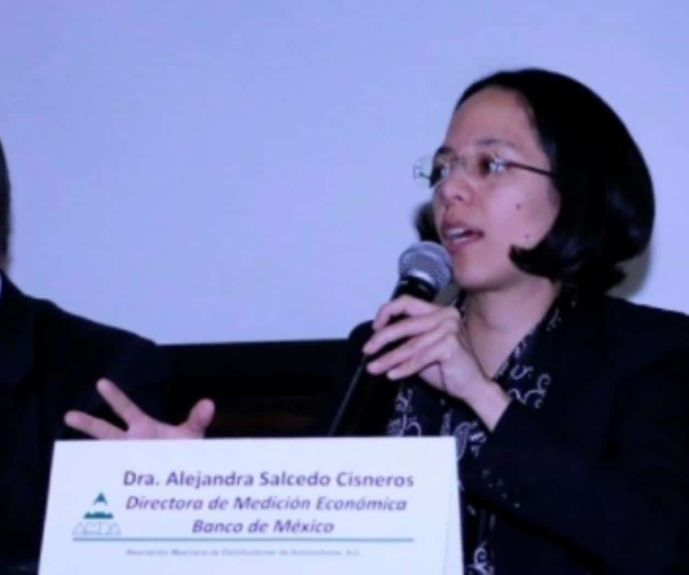 Alejandrina Salcedo, primer mujer economista en jefe de SHCP Alejandrina Salcedo, primer mujer economista en jefe de SHCP