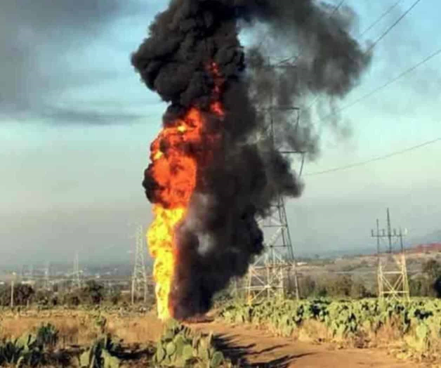 Explosión de ducto de Pemex en Edomex