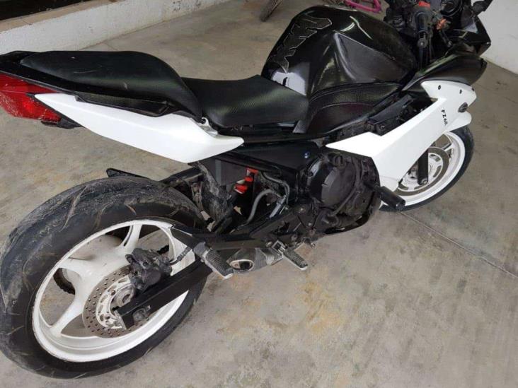 Recuperan una moto robada Recuperan una moto robada