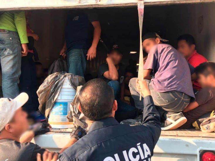 Frustran el viaje a 137 migrantes. Persiste ‘oleada’ de centroamericanos Frustran el viaje a 137 migrantes. Persiste ‘oleada’ de centroamericanos