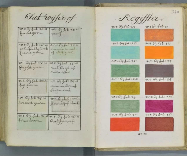 Mezcló y describió cientos de colores 271 años antes del Pantone