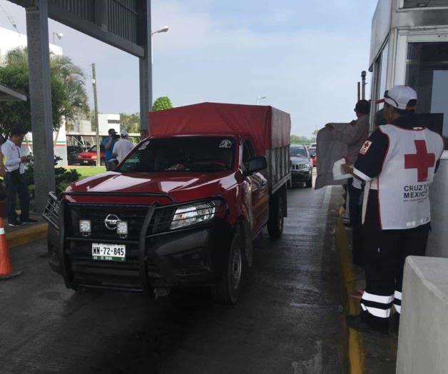 ‘Liberan’ caseta de cobro en Pueblo Viejo, Veracruz