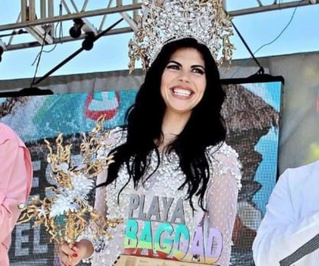 África Zavala reina de Playa Bagdad África Zavala reina de Playa Bagdad