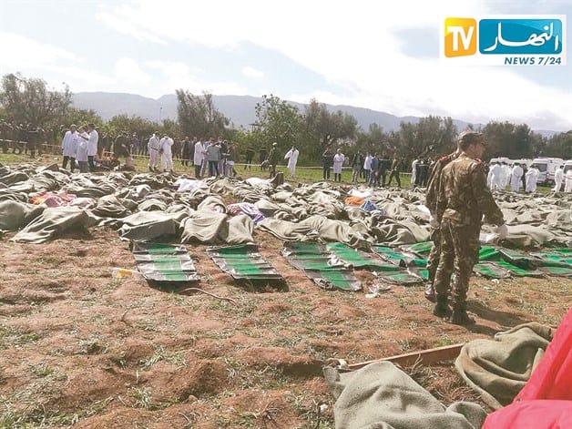 Avionazo en Argelia: mueren 257 personas