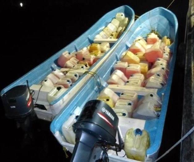 Asegura la Marina embarcaciones con huachicol