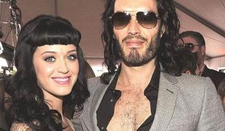 SORPRESA. Katy Perry le dio a su exesposo Russell Brand un vuelo único.