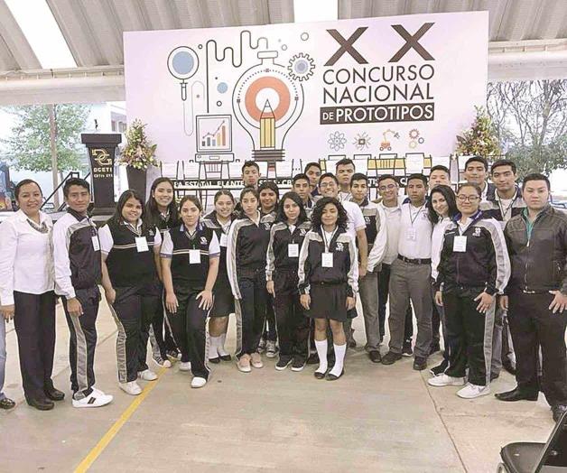 Ganan etapa estatal del Concurso Nacional de Prototipos