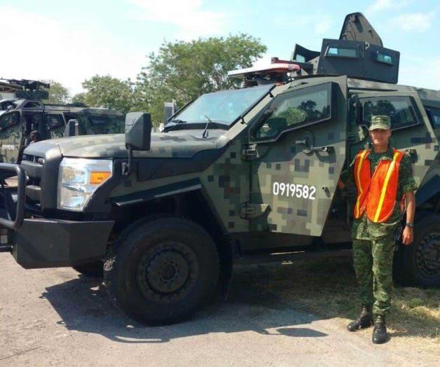 Con blindaje mexicano Con blindaje mexicano