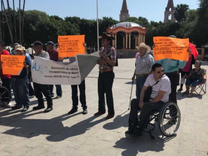 Matamoros: Pensionados reclaman al alcalde pago de retroactivo Matamoros: Pensionados reclaman al alcalde pago de retroactivo