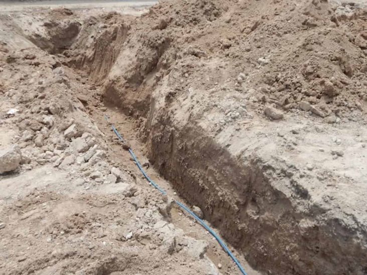 Reinstalan agua en la Jacinto López Dos Reinstalan agua en la Jacinto López Dos
