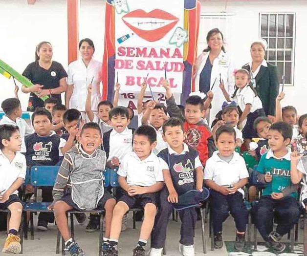 Concluye semana de salud bucal