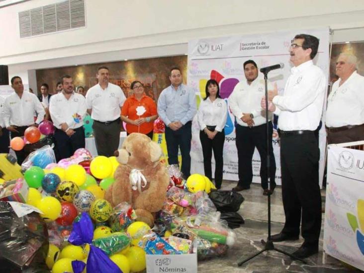 Terminan en la UAT colecta de juguetes. Serán entregados el Día del Niño Terminan en la UAT colecta de juguetes. Serán entregados el Día del Niño