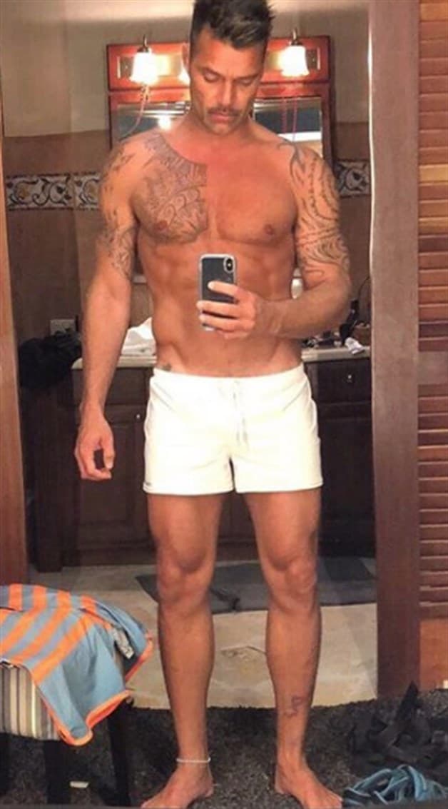 Ricky Martin orgulloso de cuerpo Ricky Martin orgulloso de cuerpo