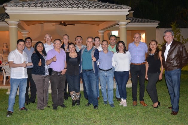 Celebra entre colegas