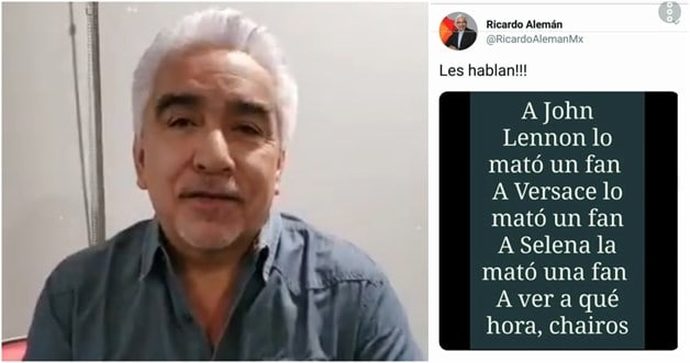 Se termina la relación laboral del periodista Ricardo Alemán con Milenio