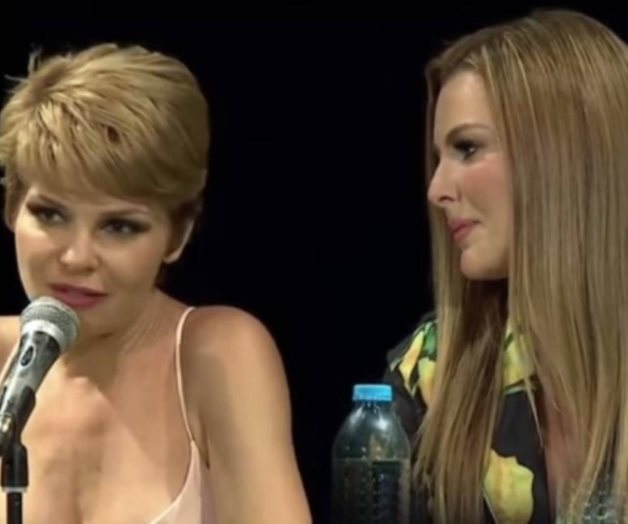 Itatí incomoda a Marjorie de Sousa en rueda de prensa Itatí incomoda a Marjorie de Sousa en rueda de prensa