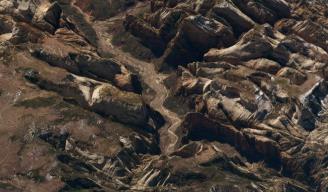 Parque Nacional Zion (Estados Unidos)En la imagen se ve el cañón Zion, de hasta 800 metros de profundida y 24 kilómetros de longitud. Es una zona de arenisca roja en el estado de Utah. Foto tomada el 21 de marzo de 2018.