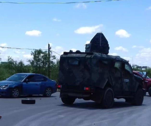 Participa unidad militar en accidente carretero Participa unidad militar en accidente carretero