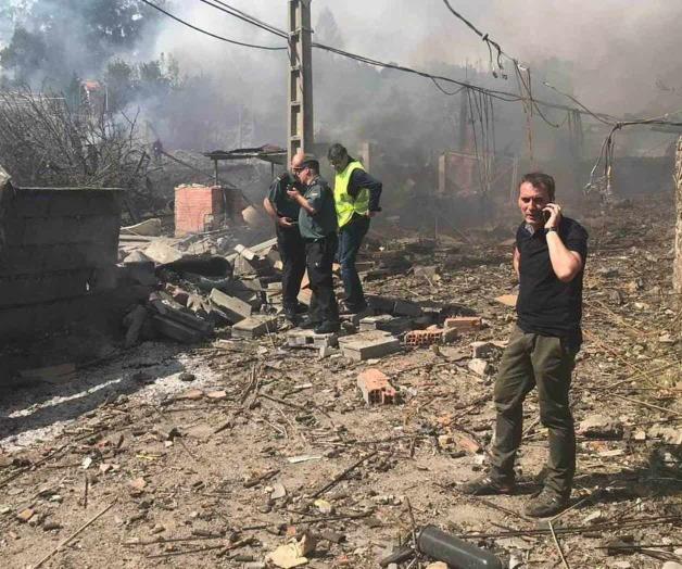 Al menos cuatro muertos y 12 heridos dejó la explosión de un almacén de pirotecnia en Tui
