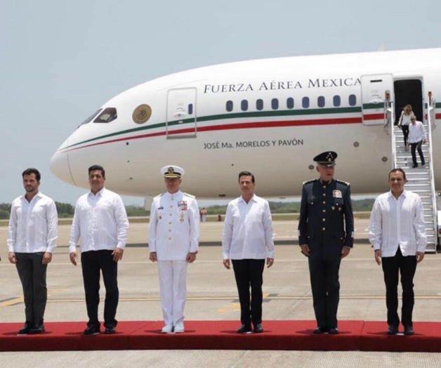 Preside EPN aniversario del Día de la Marina