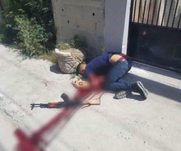 Abaten estatales a dos sicarios Abaten estatales a dos sicarios