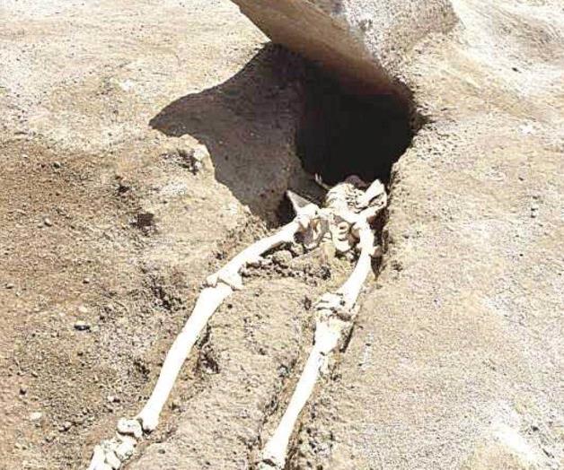 El hombre que no pudo escapar de la destrucción de Pompeya