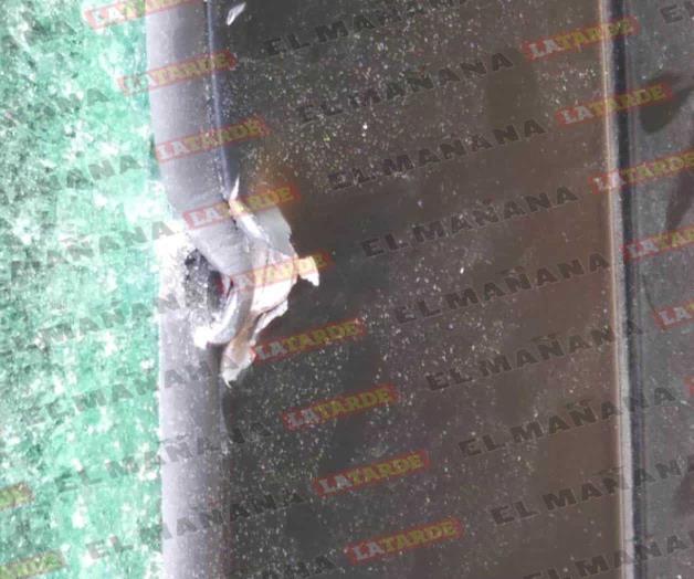 Balas de enfrentamiento en Reynosa dan en su auto que acababa de estacionar Balas de enfrentamiento en Reynosa dan en su auto que acababa de estacionar