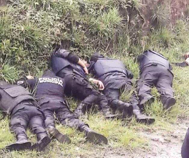 Matan a 6 policías en Amozoc, Puebla