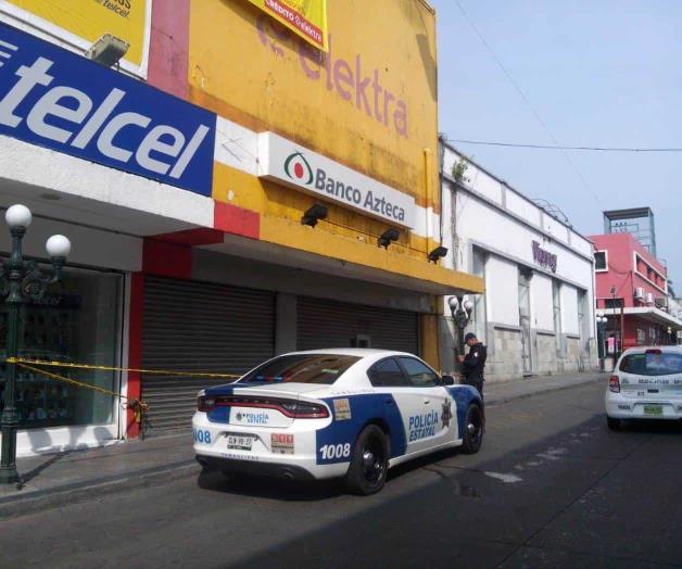 TAMPICO: Boquetazo a Elektra y Banco Azteca