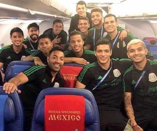 Viaja la seleccion mexicana a Samara para enfrentar a Brasil