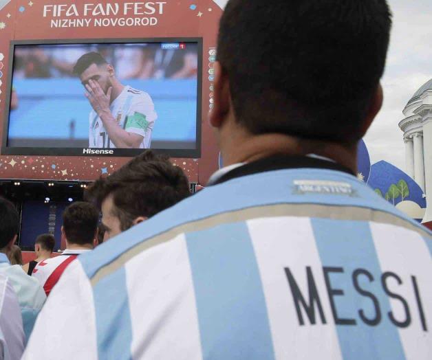Argentina abandona Bronnitsy bajo la lluvia Argentina abandona Bronnitsy bajo la lluvia