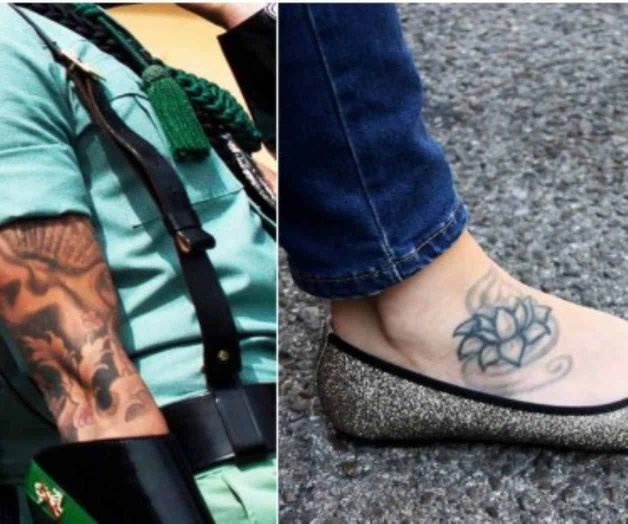 Ejército español discrimina a mujeres con tatuajes