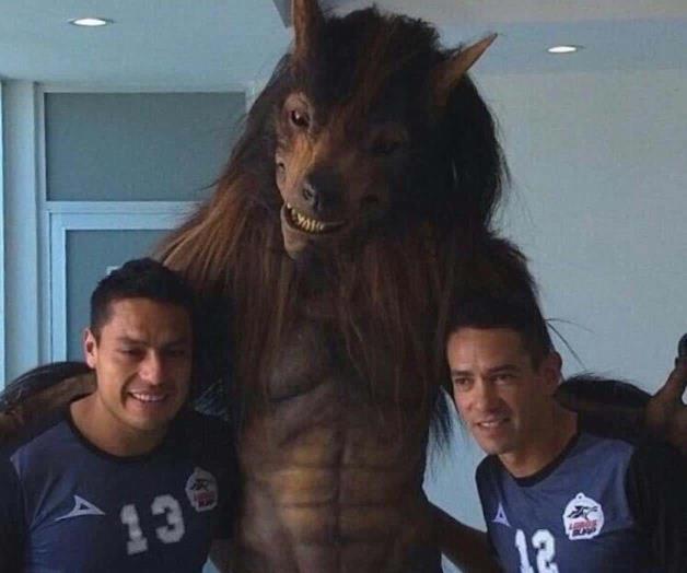 De terror, nueva mascota de Lobos BUAP De terror, nueva mascota de Lobos BUAP