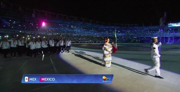Al ritmo del Jarabe Tapatío desfiló México en inauguración de Barranquilla 2018 Al ritmo del Jarabe Tapatío desfiló México en inauguración de Barranquilla 2018