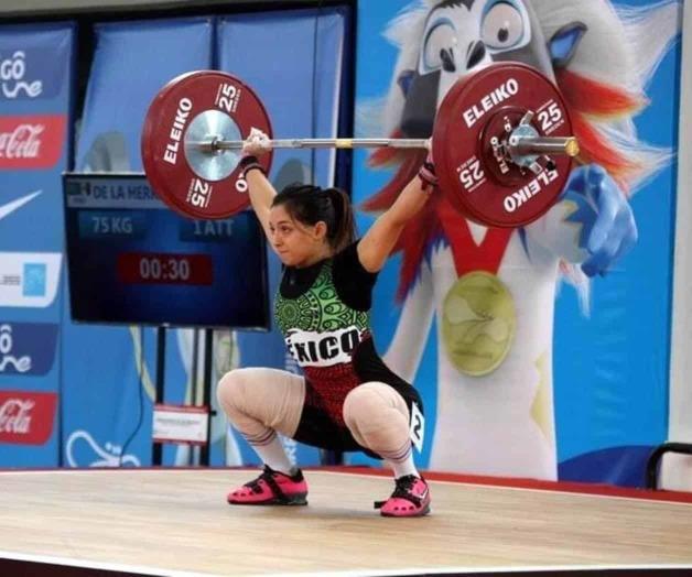 Logra halterista mexicana bronce en envión Logra halterista mexicana bronce en envión