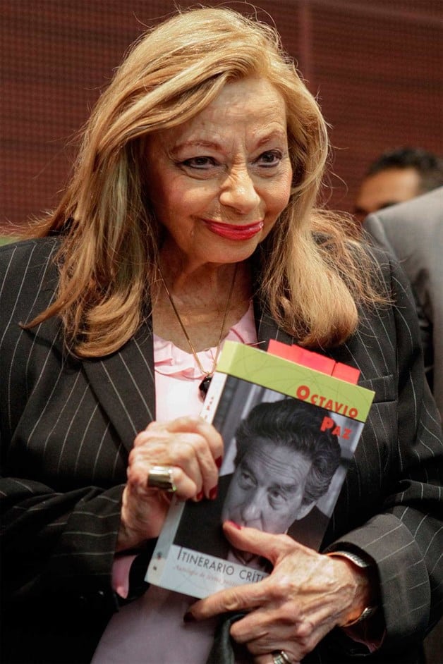 Muere viuda del Nobel mexicano