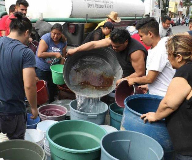 Por onda de calor se genera escasez de agua en la CDMX
