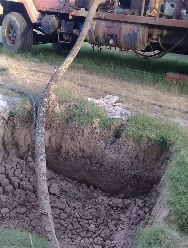 Nomás no llega el agua al ejido. Llevan casi un año sin abasto del vital líquido Nomás no llega el agua al ejido. Llevan casi un año sin abasto del vital líquido
