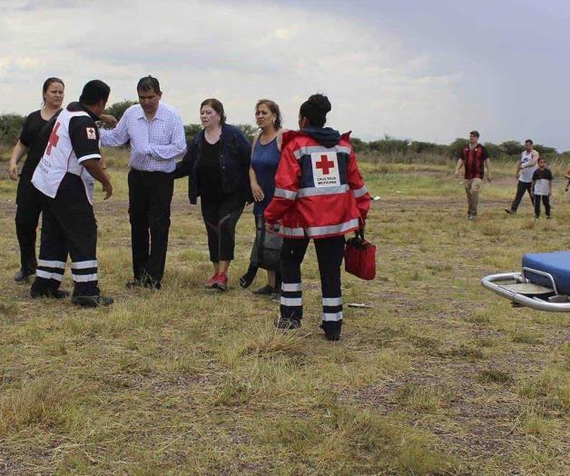 Derriba avión ráfaga de viento al despegar Derriba avión ráfaga de viento al despegar