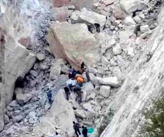 Muere uno en derrumbe de mina en Hidalgo Muere uno en derrumbe de mina en Hidalgo