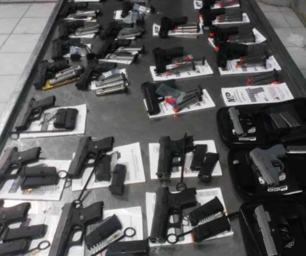 Arsenal asegurado; abre PGR tres carpetas de investigación Arsenal asegurado; abre PGR tres carpetas de investigación