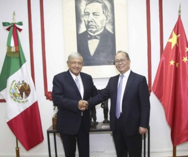 Obrador se reúne con embajador de China