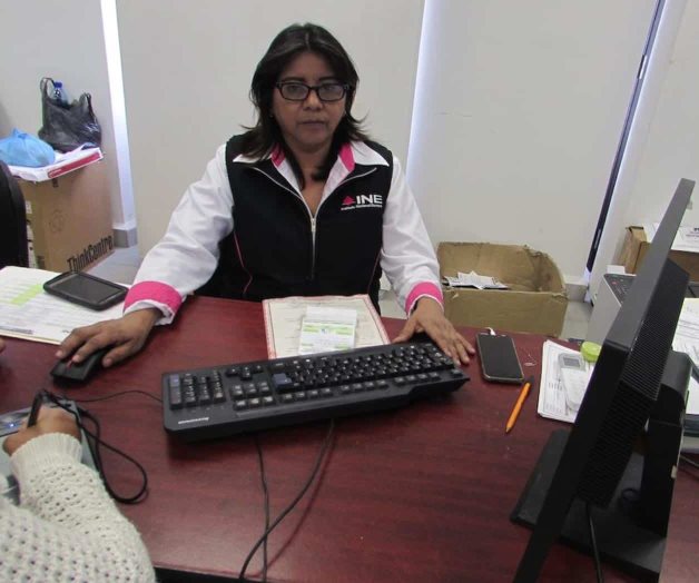 Instalan hoy el módulo del INE Instalan hoy el módulo del INE