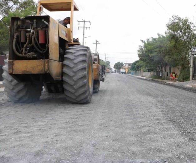 Rehabilitan calles en colonia Benito Juárez Rehabilitan calles en colonia Benito Juárez